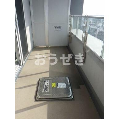 パークタワー横浜ステーションプレミアのバルコニー
