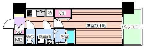 【間取り】 | スプランディッドⅠ