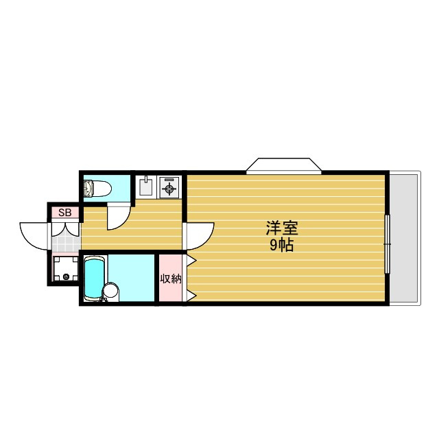 セブンハイツの間取り