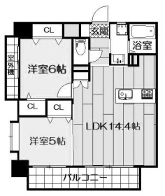 VERDE TOBATAの間取り