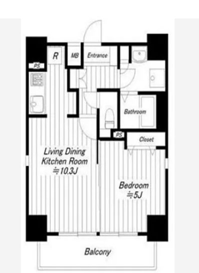ヴェルステージ南千住の間取り