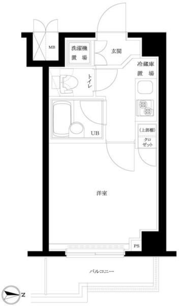 ルーブル住吉の間取り