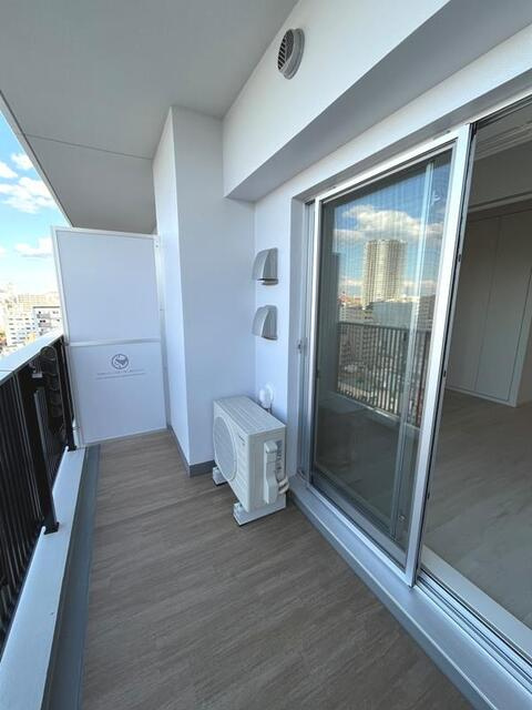 パークアクシス上野ＥＡＳＴのバルコニー|※写真は同タイプ住戸です。