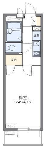 レオパレスエスペランサの間取り