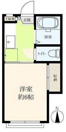 コーポエイトの間取り