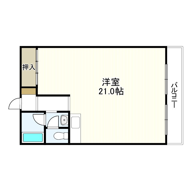 藤ヶ丘ハイツの間取り
