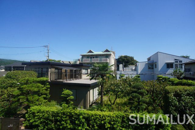 熊本市中央区渡鹿６丁目のアパートの展望