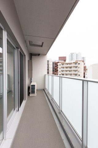 フィシオ飯田橋のバルコニー|※写真は同タイプ住戸です。