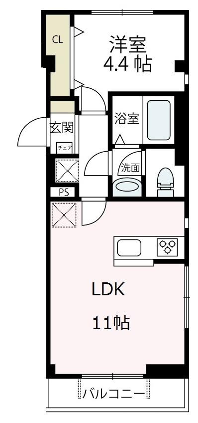 シャルマン・Kの間取り