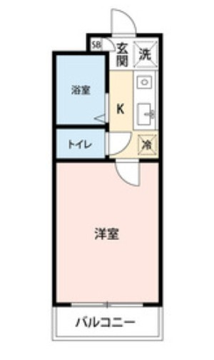 シャモールSTBの間取り