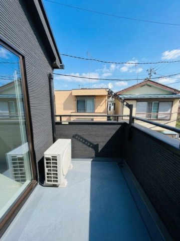 所沢市久米中古戸建のバルコニー
