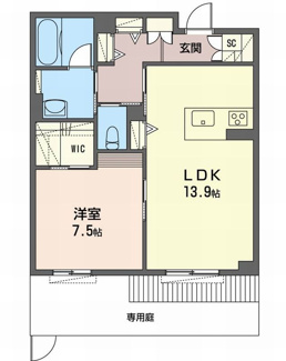 【間取り】 | レオナ雅