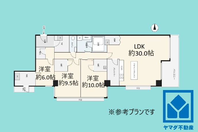 メゾンパルの間取り