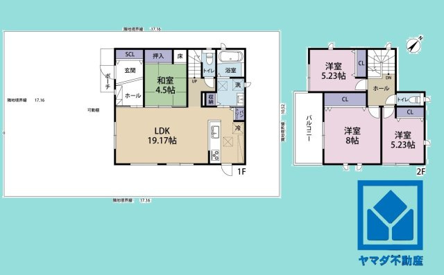西宮市山口町上山口の間取り