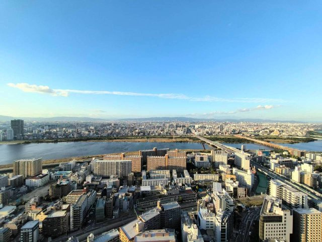 ブランズタワー梅田ノースの展望|スカイバルコニーからの眺望