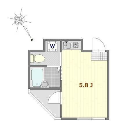 リオン六町の間取り