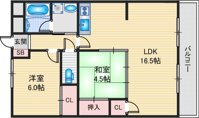 【間取り】 | ChateauSunrise