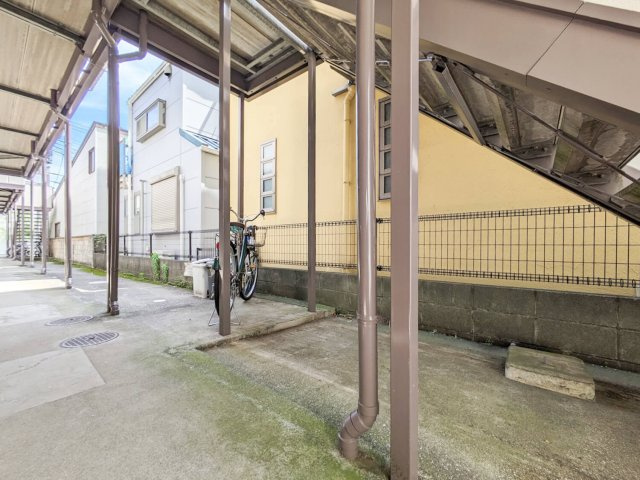 セゾン桜新町Aのその他共用部分|自転車置き場♪