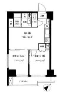 セイコーガーデンⅪ大塚の間取り