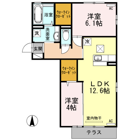 アモリールの間取り