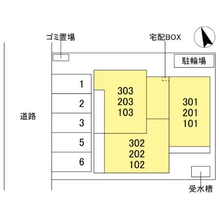 BlancFort北条宮の町の区画図
