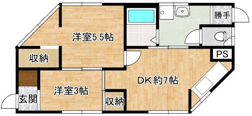 Cozy板宿の間取り