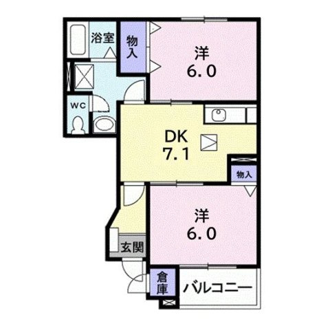 サンドリヨン１の間取り
