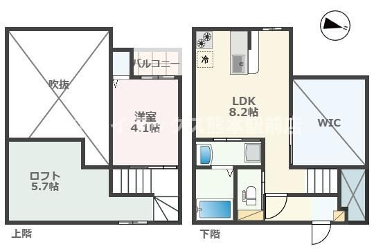 ADC琴平ブルクの間取り