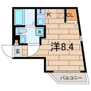 ドムス北千住の間取り|間取りです。