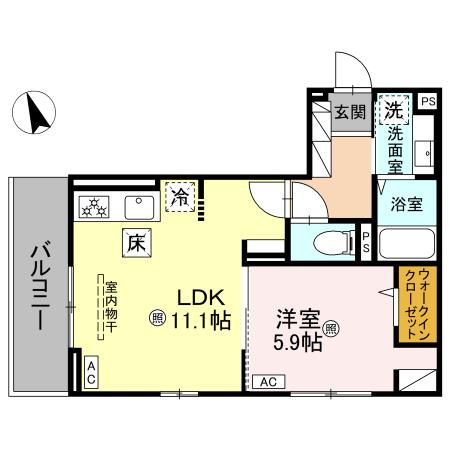 BlancFort北条宮の町の間取り