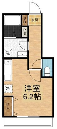 V-room1の間取り