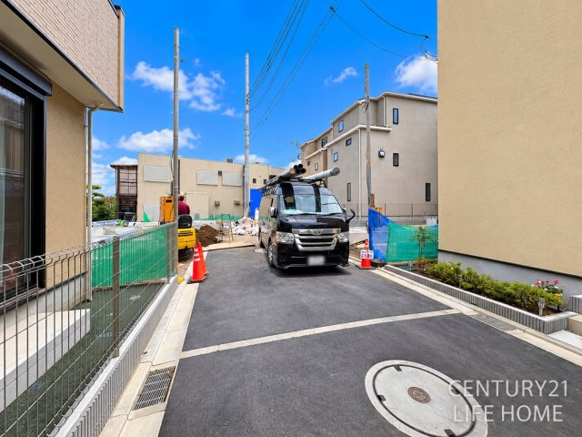【前面道路含む現地写真】 | 東急田園都市線「宮前平」新築戸建て