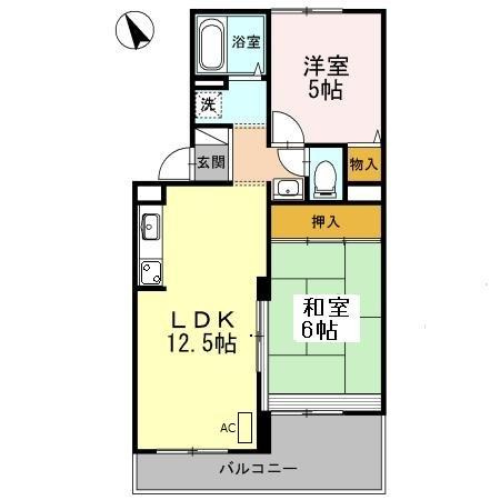 【間取り】 | ヴァンベールしののめ　B棟