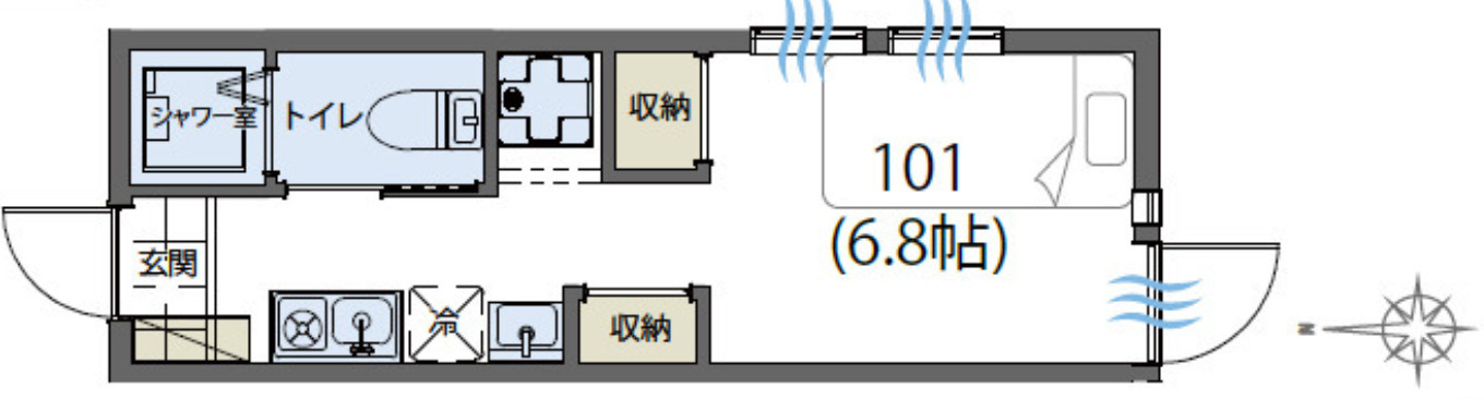 SiestaVilla武蔵小金井ＢrickHausの間取り