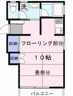 調布市上石原１丁目のアパートの間取り