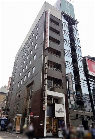 中央区銀座５丁目の店舗一部の外観