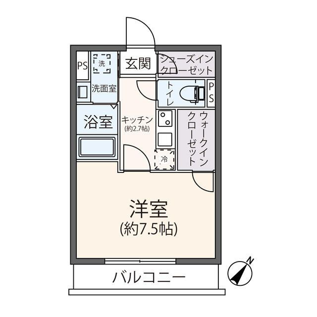 リージア世田谷代田の間取り