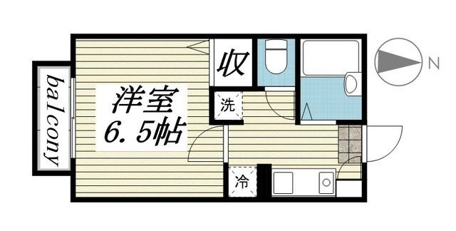 キャッスルハイツの間取り