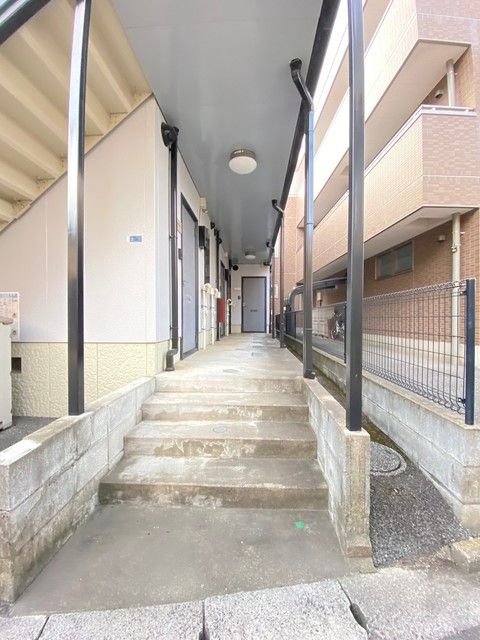 キャッスルハイツのエントランス