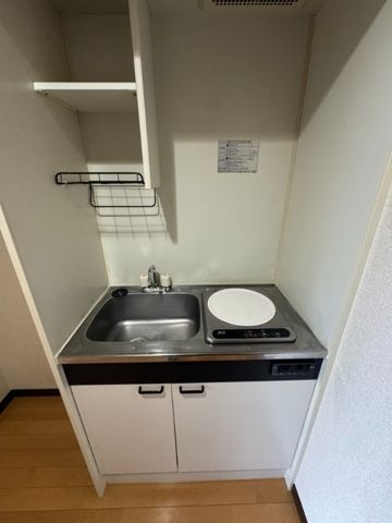 リバーベルのぎく野(E-214)のキッチン