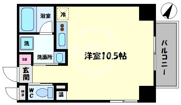 カーサリック同心の間取り|カーサリック同心　開放感のある間取り