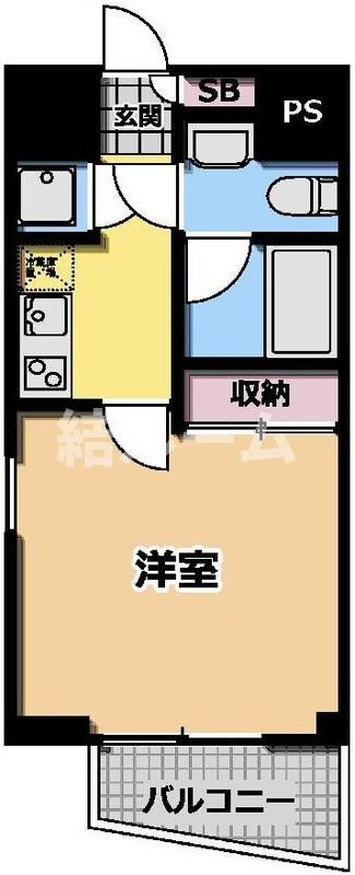 豊島区西池袋５丁目の賃貸マンションの間取り