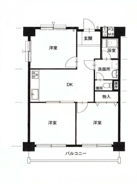 ハイネス目黒の間取り
