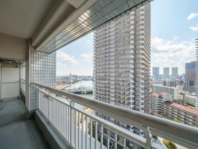 リバーシティ２１イーストタワーズのバルコニー|※別部屋参照