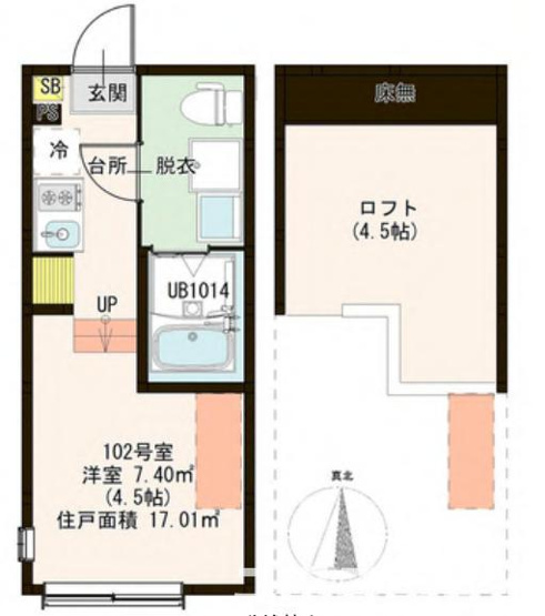 【間取り】 | ZEN GARDEN APARTMENT
