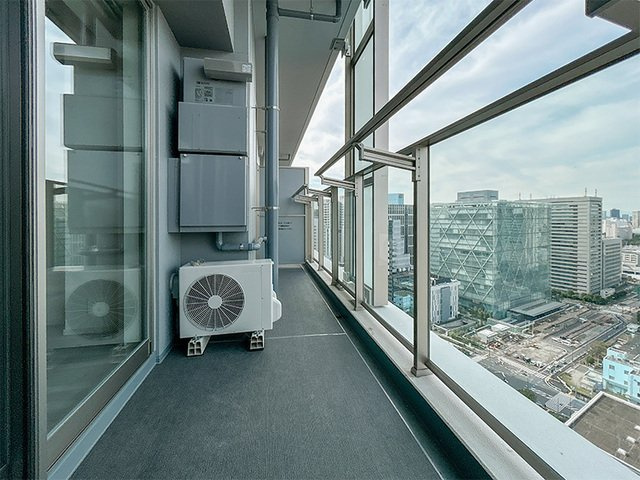 ロイヤルパークス品川のバルコニー|※写真は同タイプ住戸です。
