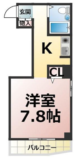 【間取り】 | fメゾン池下