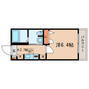 ドムス北沢の間取り
