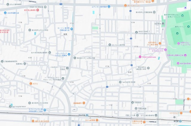 ◆東大阪市吉田　新築一戸建ての地図
