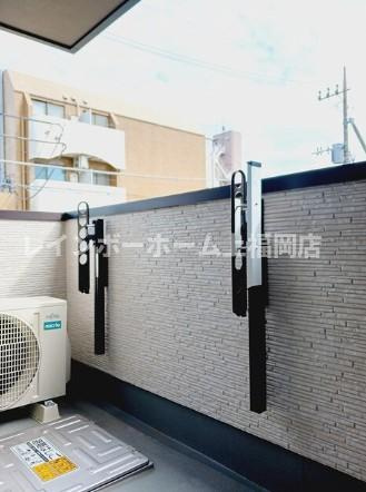 ヒカルサふじみ野上福岡のバルコニー